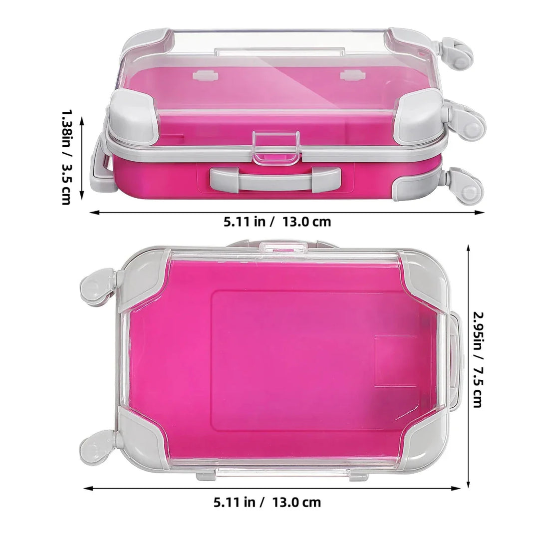 Hochwertiger, transparenter Kosmetik-Organizer aus Acryl für Wimpern, Make-up & Beauty-Zubehör.