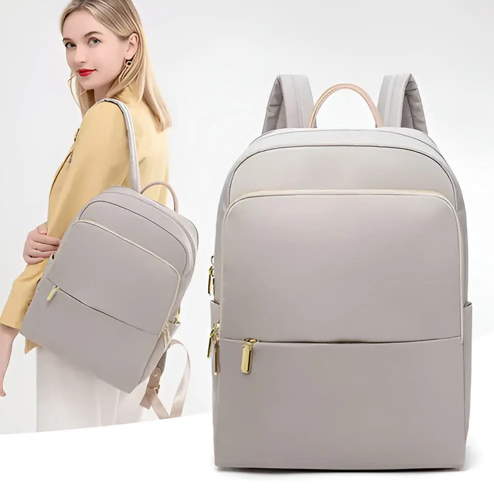 Trendiger Damen Rucksack, multifunktional für Alltag, Arbeit & Reise. Stilvoller Stadtrucksack & Damentasche.