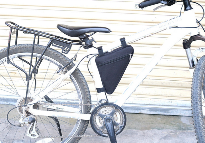 Robuste TriFrame Rahmentasche für Fahrrad, ideal für Outdoor-Sport & Radfahren, sicherer Transport von Kleinigkeiten.