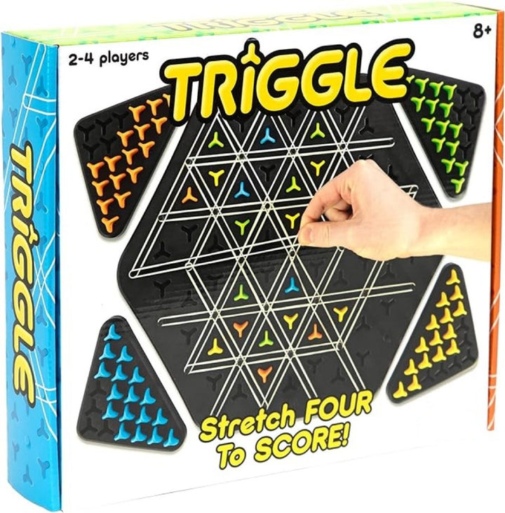 Modernes Design des TriLogic Denkspiels. Robustes Plastik-Brettspiel, perfekt für anspruchsvolle Strategen.