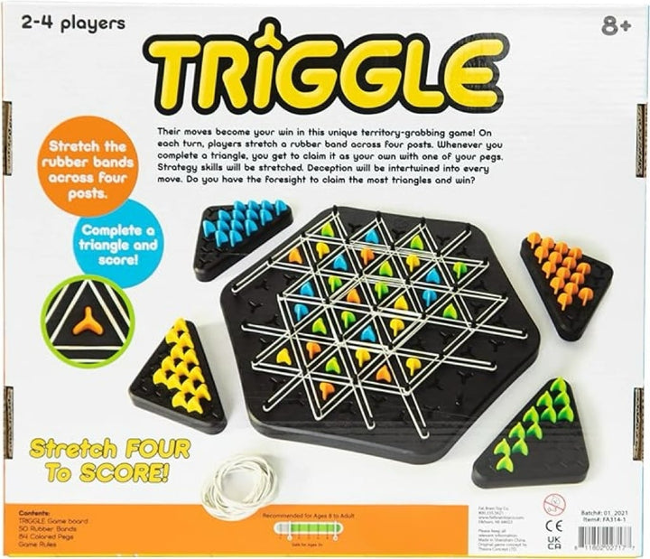 TriLogic, das ultimative Denkspiel & Logikspiel. Brettspiel für Gehirntraining & Familienabend. Großartiger Spielspaß.