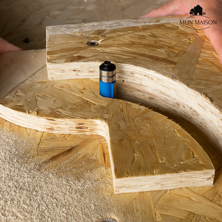 TrimBitMaster Präzisions-Entgratwerkzeug für glatte Kanten; ideal für Holz, Metall & Kunststoffbearbeitung.