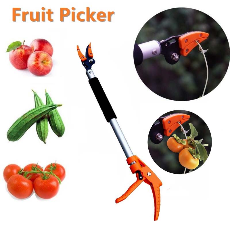 Sicherer TrimReach Heckenschneider mit Teleskopstange für präzise Gartenarbeit an hohen Hecken, ideal für DIY.