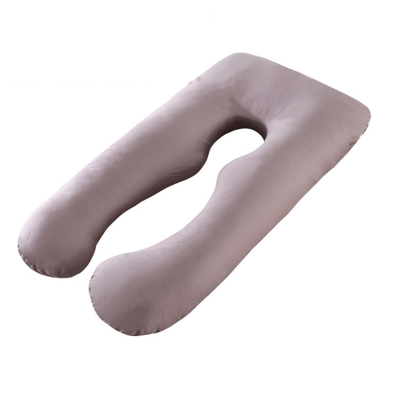 Ergonomisches Ganzkörperkissen U-Form verbessert Schlafkomfort für Seitenschläfer, bietet optimale Körperstütze.