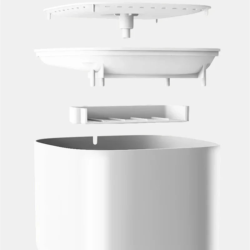 Eleganter Hundebrunnen 3L, geräuscharm und hygienisch, unterstützt optimale Wasseraufnahme.