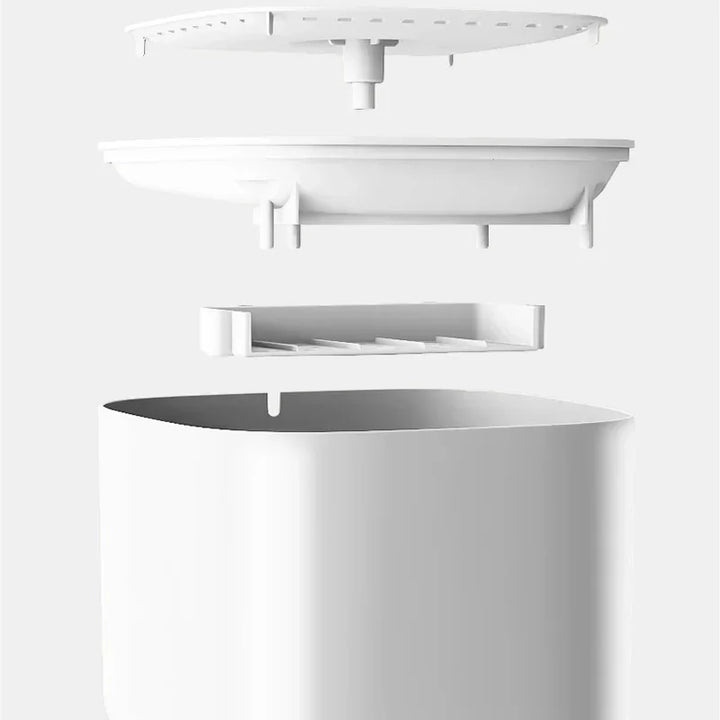 Eleganter Hundebrunnen 3L, geräuscharm und hygienisch, unterstützt optimale Wasseraufnahme.