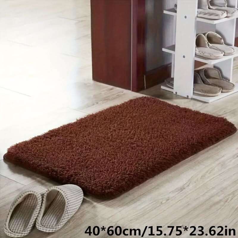 Moderne Badematte, rutschfest und saugfähig, perfekt für jedes Badezimmer.