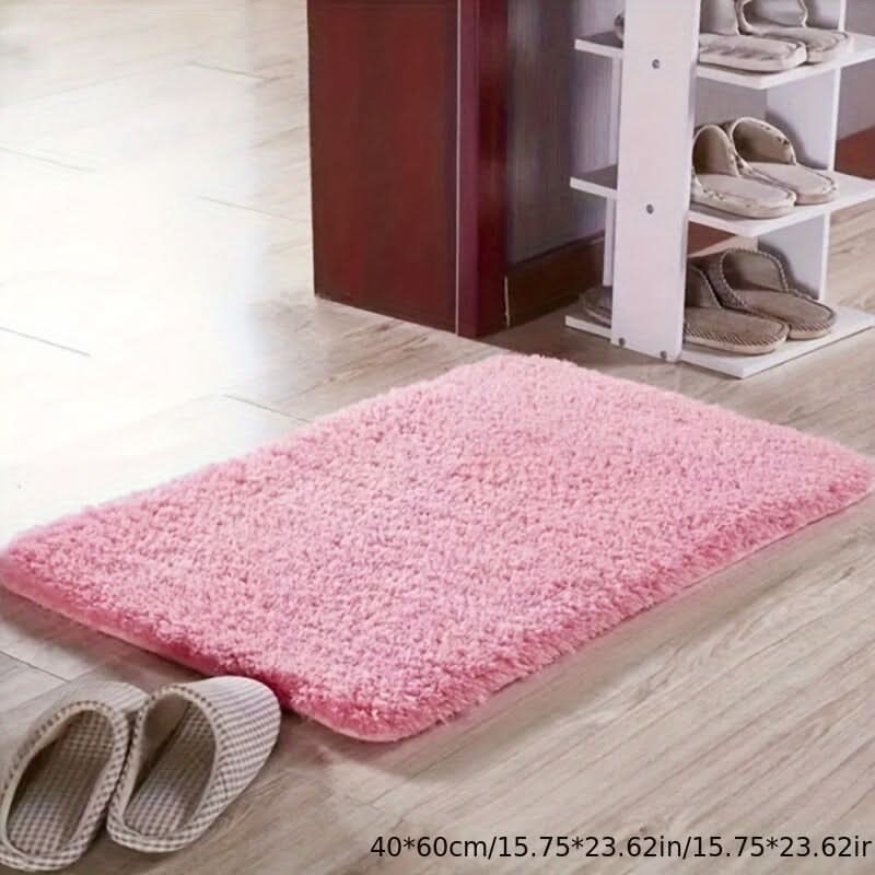 Komfortable Fußmatte für die Dusche, schnelltrocknend & weich unter den Füßen.