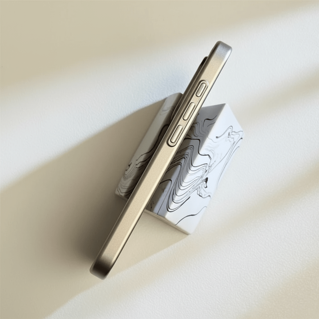 Widerstandsfähige iPhone Schutzhülle, stoßfest und ultradünn, inspiriert von Titan-Stärke.