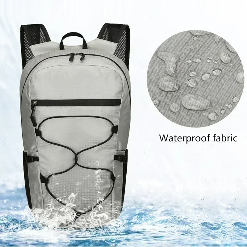 Praktischer, leichter Rucksack 20L, wasserdicht & faltbar, ideal als Tagesrucksack.
