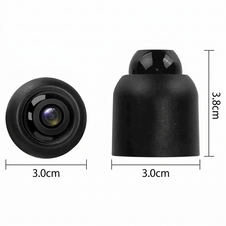 Winzige WLAN-Sicherheitskamera mit Bewegungserkennung und 1080p für diskrete Videoüberwachung.
