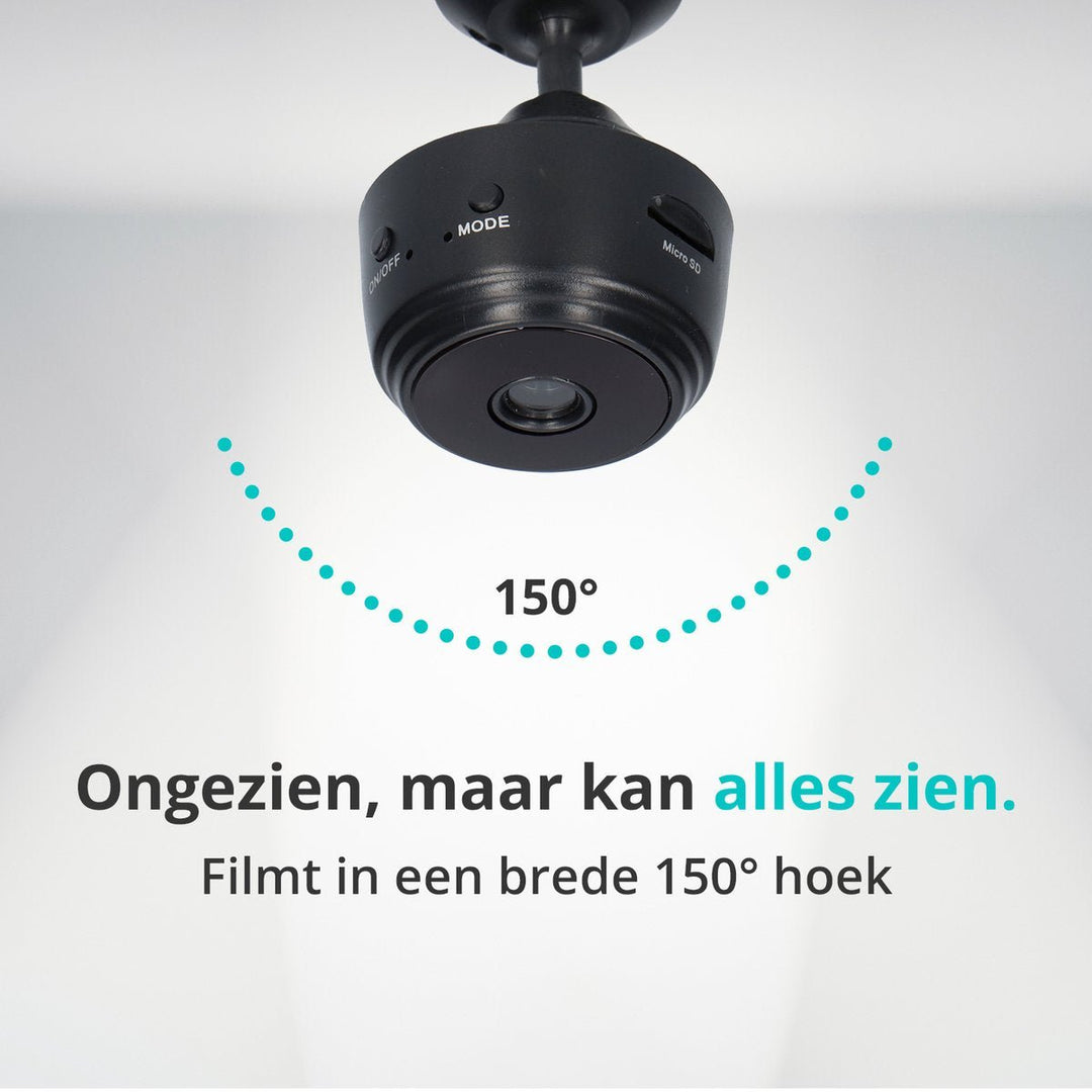 Hochauflösende 1080p WiFi Kamera für klare Bilder. Ideal als Überwachungskamera mit WLAN-Anbindung.