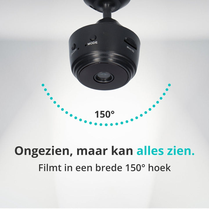 Hochauflösende 1080p WiFi Kamera für klare Bilder. Ideal als Überwachungskamera mit WLAN-Anbindung.