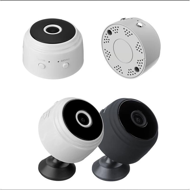 Kleine Überwachungskamera mit Bewegungserkennung, Nachtsicht & 1080p für Ihre Smart Home Sicherheit.