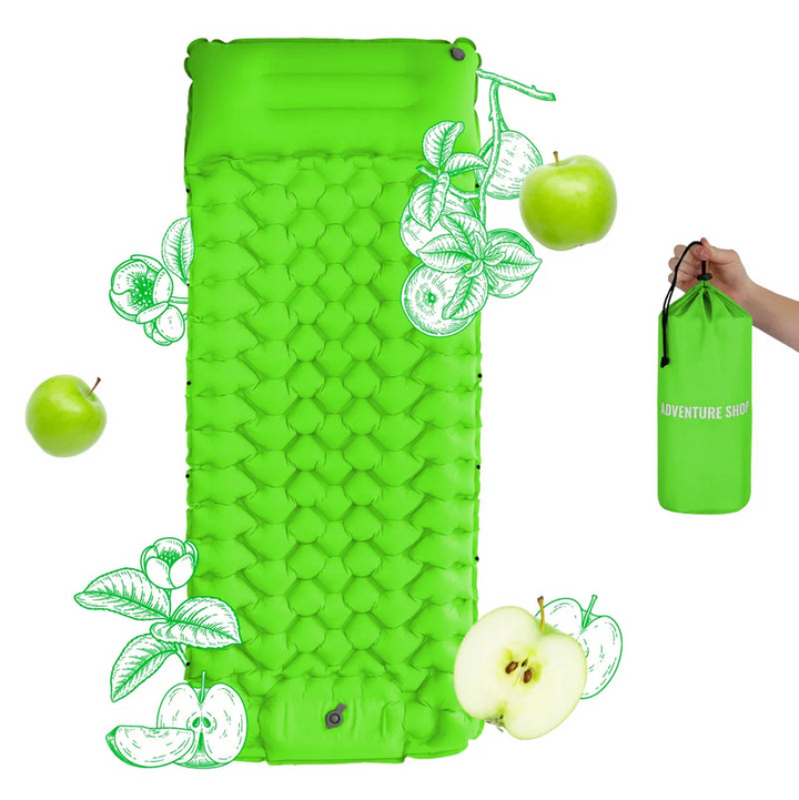 Strapazierfähige und wasserabweisende Outdoor-Isomatte, perfekt für nassen Untergrund.