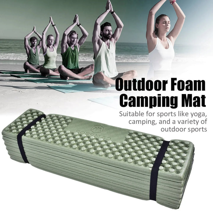 Ultraleichte faltbare Isomatte für Komfort beim Camping, Trekking & Outdoor-Abenteuer.