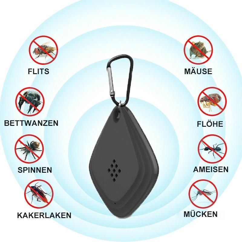 Ultraschall-Floh- & Zeckenschutz für Haustiere. Chemikalienfreier, wiederaufladbarer Schutz für Hund & Katze.