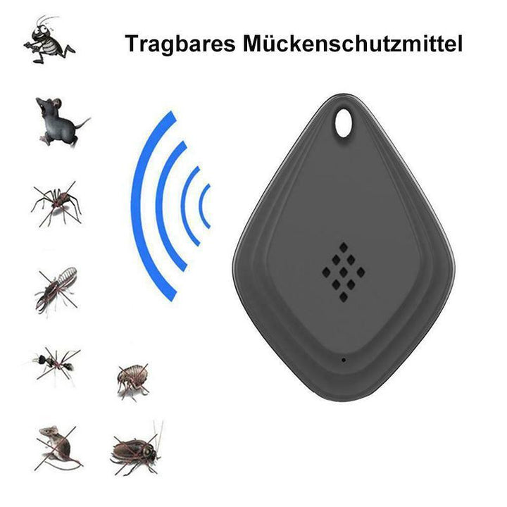 Ultraschall-Parasitenschutz gegen Flöhe, Zecken und Mücken, innovative Abwehr für Tier und Heim.