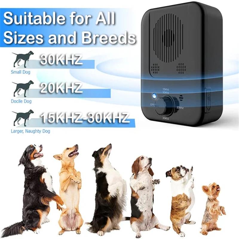 Hundetraining Ultraschall-Gerät gegen übermäßiges Bellen. Sorgt für eine ruhige Umgebung und besseres Hundeverhalten.