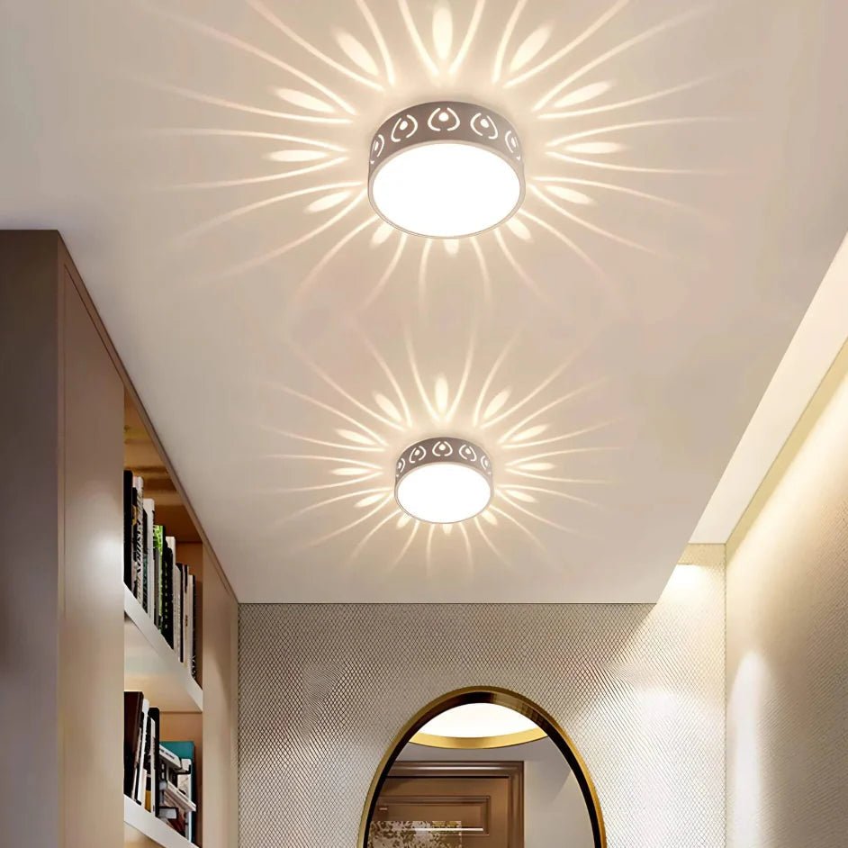 Energieeffiziente LED-Deckenleuchte. Ultraschlankes Design für modernes Wohnen. Perfekt als Innenlicht.