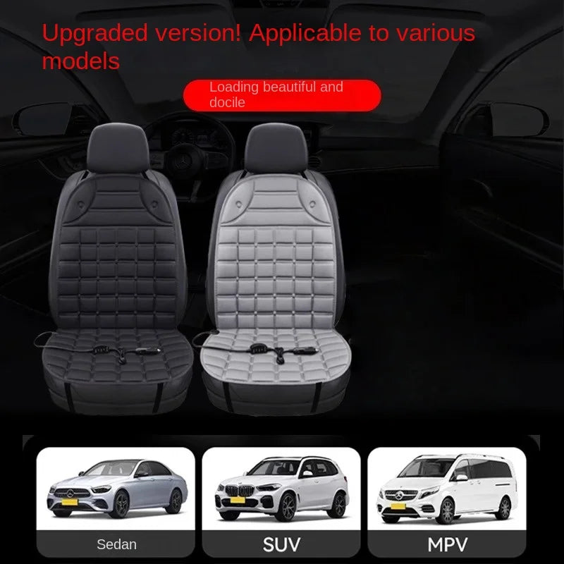 Unisex Sitzheizung 12V, warme Heizauflage als Autozubehör. Perfekt für angenehme Winterfahrten.