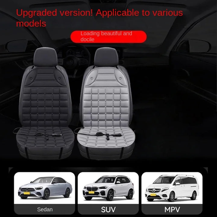 Unisex Sitzheizung 12V, warme Heizauflage als Autozubehör. Perfekt für angenehme Winterfahrten.