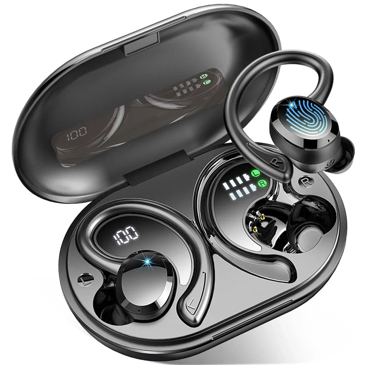 Kristallklarer Sound der AeroTune Ohrhörer für immersives Audio-Erlebnis bei Musik und Anrufen.