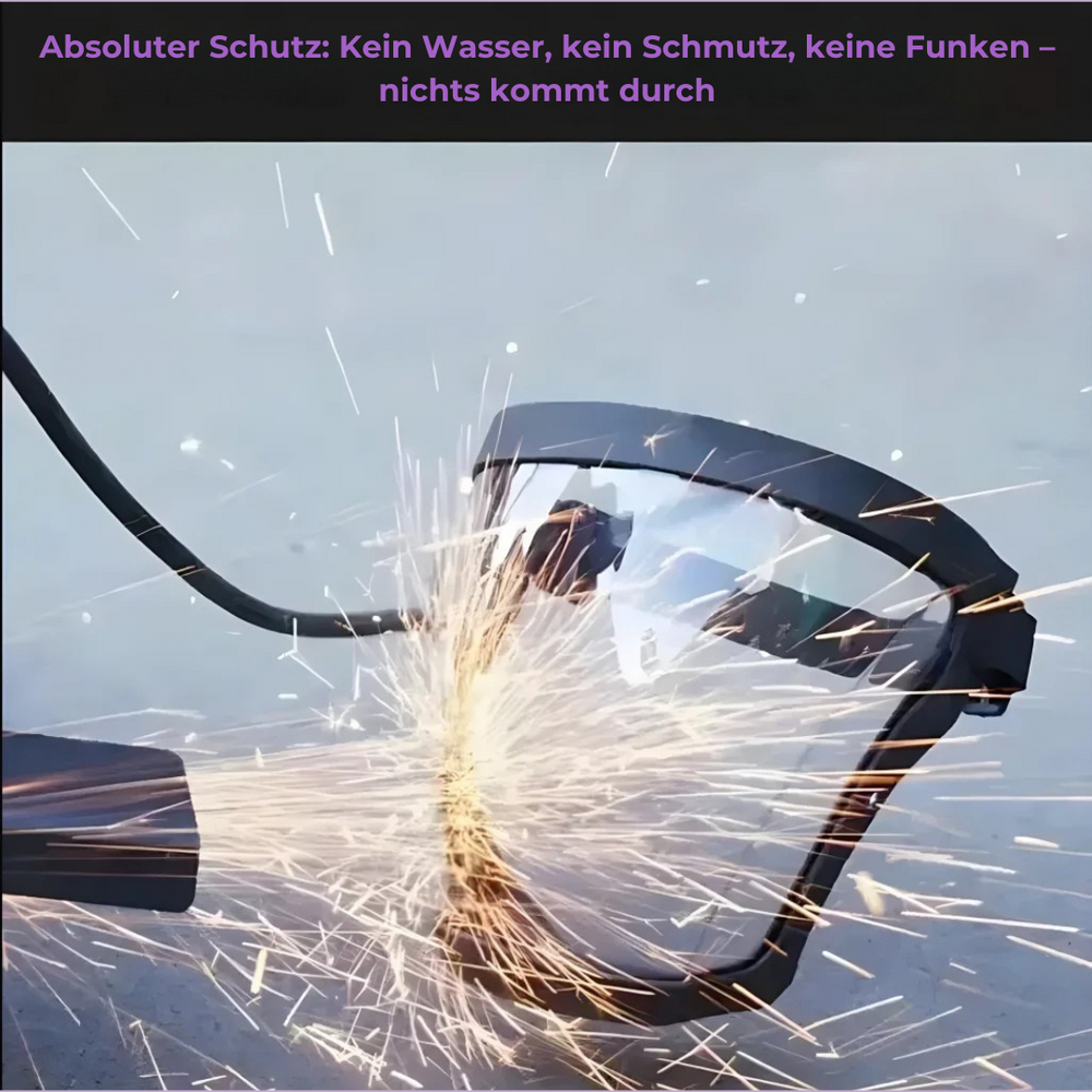 AirGuard Max Filtermaske mit HEPA Luftfilter für effektiven Staubschutz & Atemschutz bei Arbeit/Outdoor.