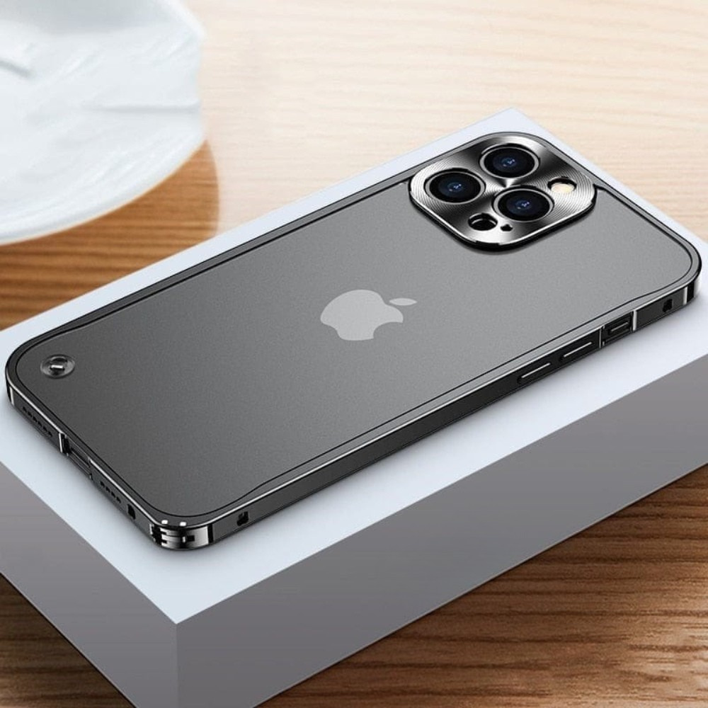 Moderne Unisex Telefonhülle, aus gebürstetem Aluminium für einen edlen Touch.