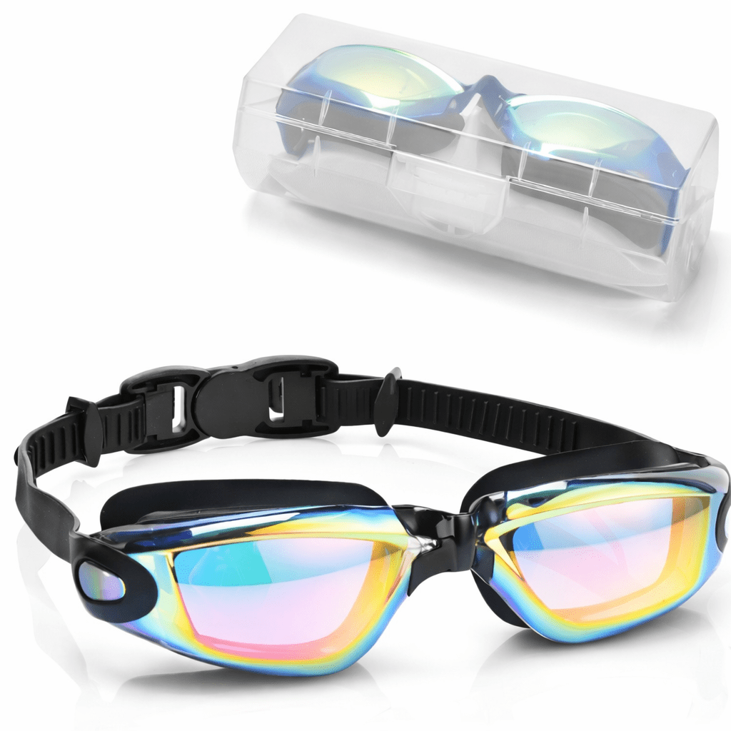 Anti-Beschlag Schwimmbrille Unisex für kristallklare Sicht beim Schwimmen, Training und Wassersport.