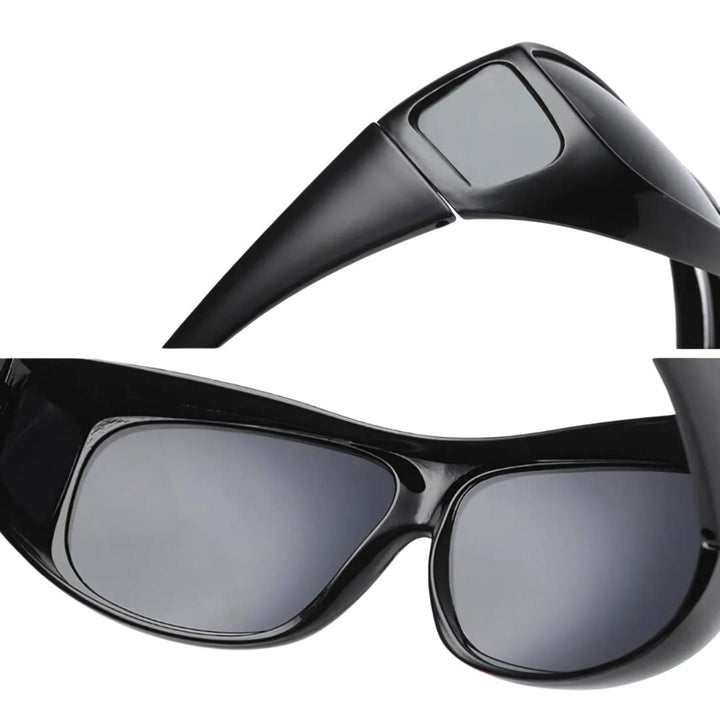 Autofahren bei Nacht sicherer machen: Unisex Anti-Blend Brille für verbesserte Sicht und Schutz vor Blendung.