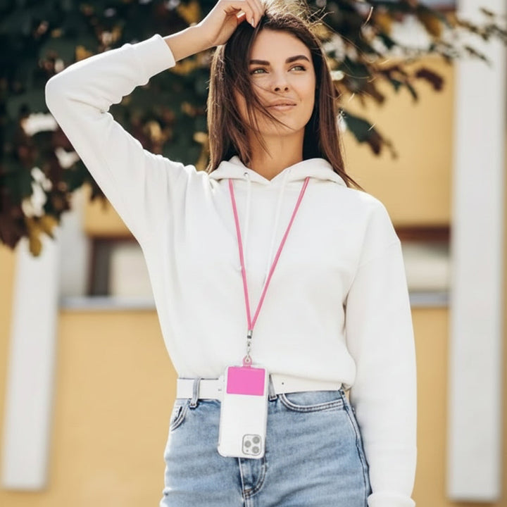 Unisex Anti-Diebstahl-Handykette für Smartphones, sicherer Halt und freihändige Bequemlichkeit.