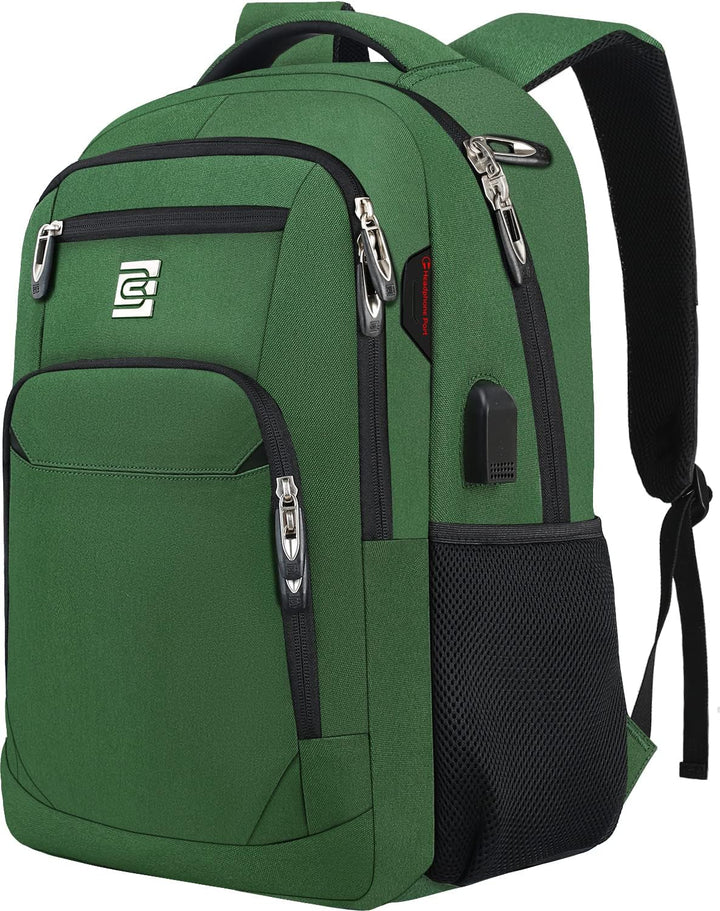 Der perfekte Reise-Begleiter: Anti-Diebstahl Rucksack, USB-Port, Laptopfach, unisex.