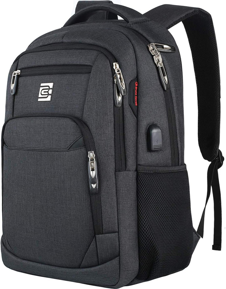 Unisex Business-Rucksack, anti-diebstahl, mit USB-Ladeanschluss für Meetings und Dienstreisen.