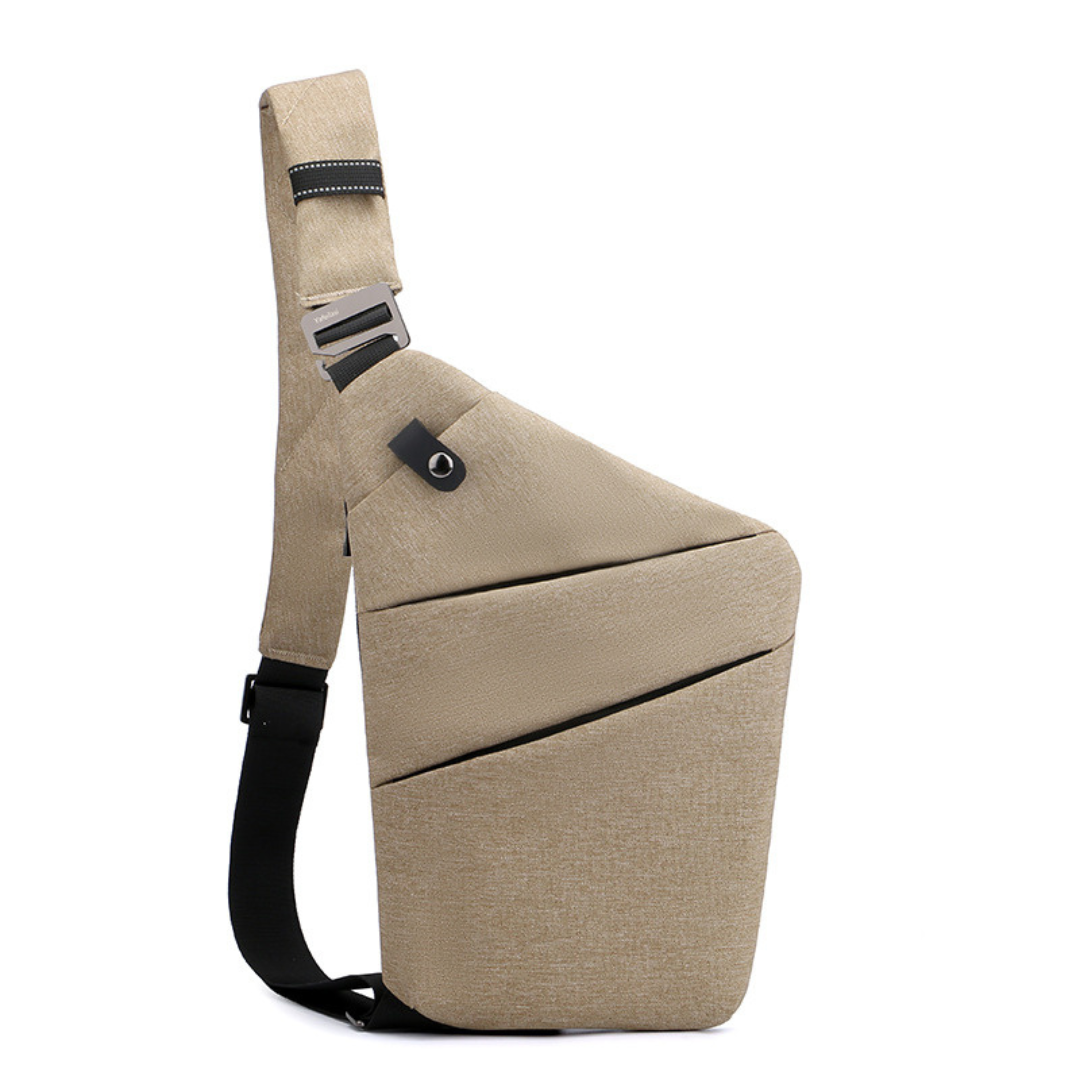 Moderne Anti-Diebstahl Tasche, kompakt & bequem. Für sichere Städtereisen oder als stilvoller Wegbegleiter.