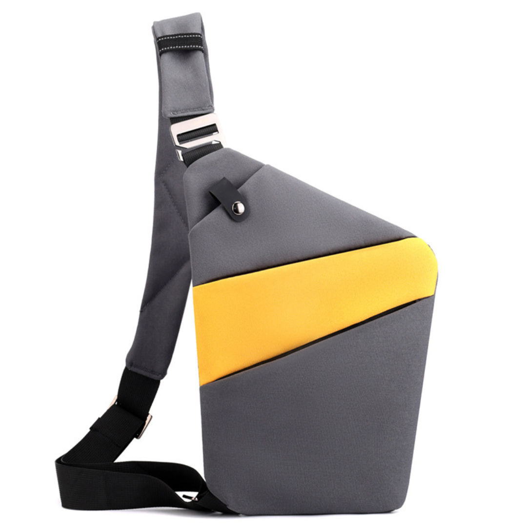 Sichere Reisetasche: Die Anti-Diebstahl Umhängetasche schützt vor Langfingern, ideal für internationale Trips.