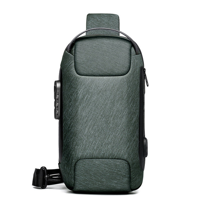 Vielseitige Anti-Diebstahl Tasche für den Alltag, unisex, wasserfest, schützt Ihre persönlichen Gegenstände.