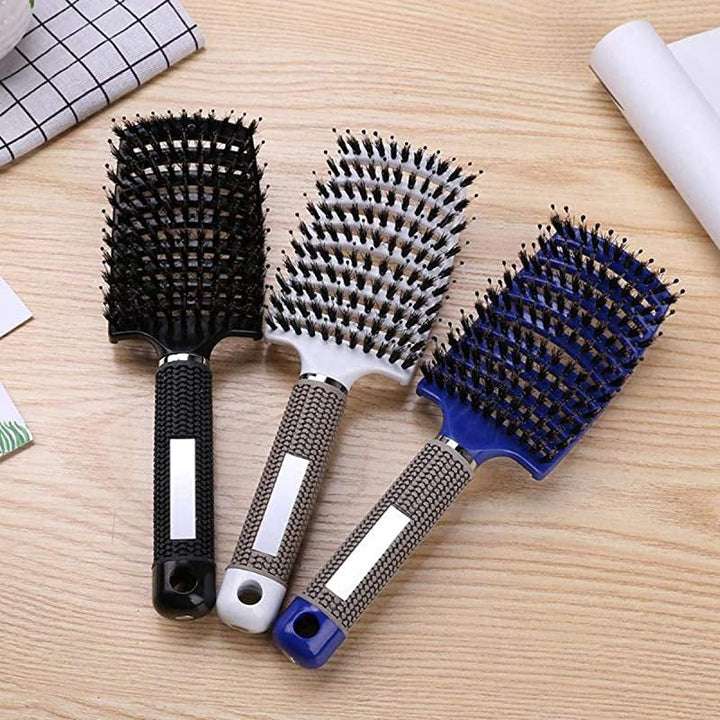 Schnelltrocknende Anti-Tangle-Bürste. Entwirrt sanft & reduziert Haarbruch. Must-have Haarpflege.