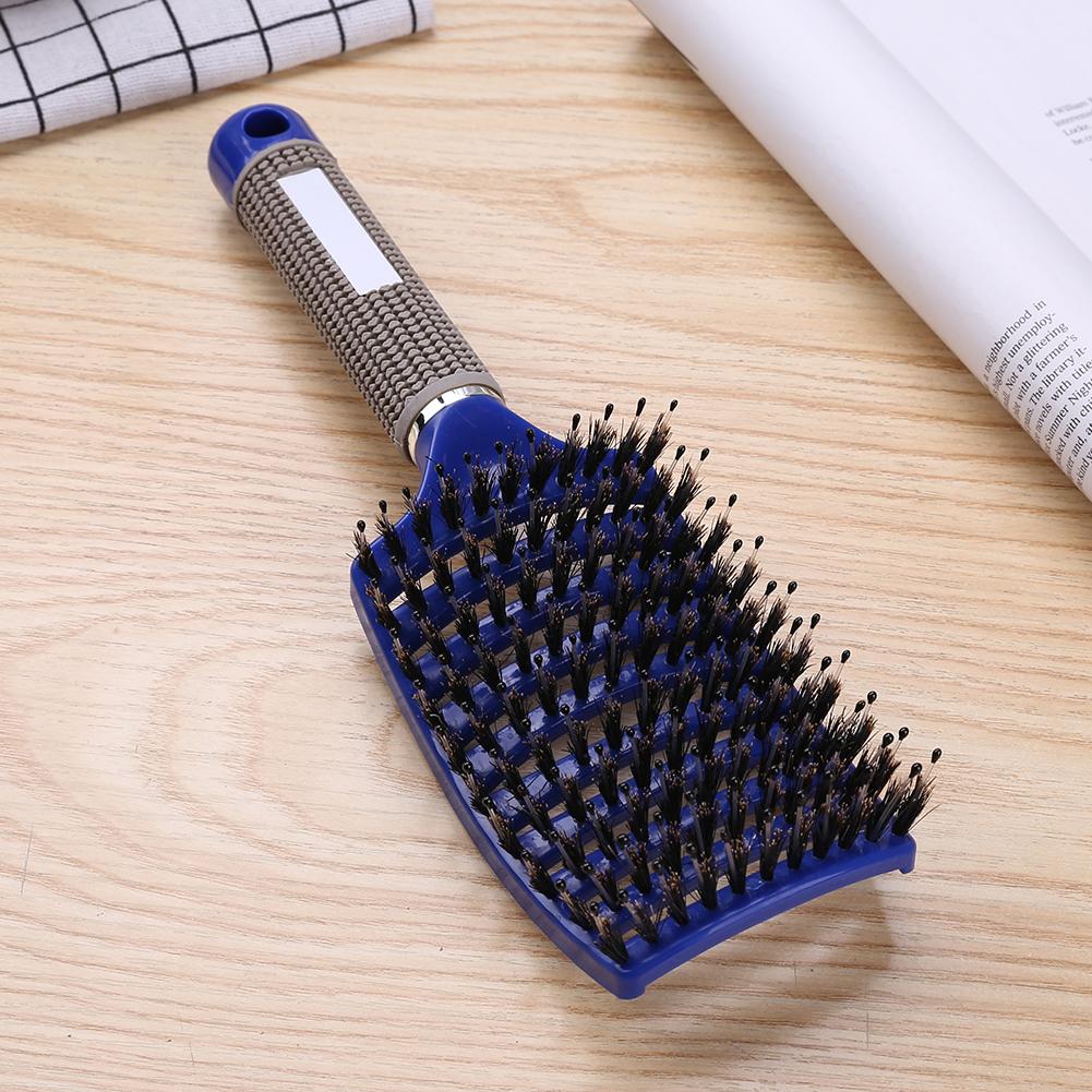 Revolutionäre Anti-Tangle-Bürste, die Knoten ohne Ziepen löst. Optimale Haarpflege für jeden Tag.