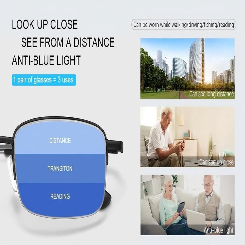 Vielseitige Autofokus Alltagsbrille, ergonomisch & augenentlastend. Für Männer & Frauen.