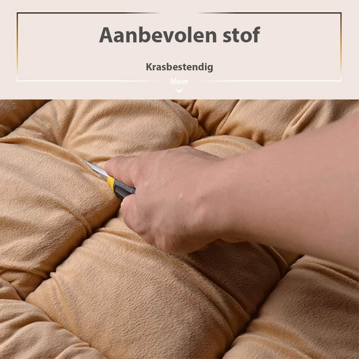 Premium Autositzpolster in Kaffeefarbe, superweich & atmungsaktiv. Für entspanntes Fahren auf jeder Strecke.