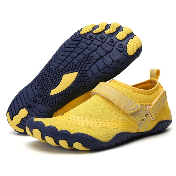 Bequeme Unisex Schwimmschuhe für Wassersport, leicht & flexibel, fördern Fußgesundheit bei Outdoor-Aktivitäten.