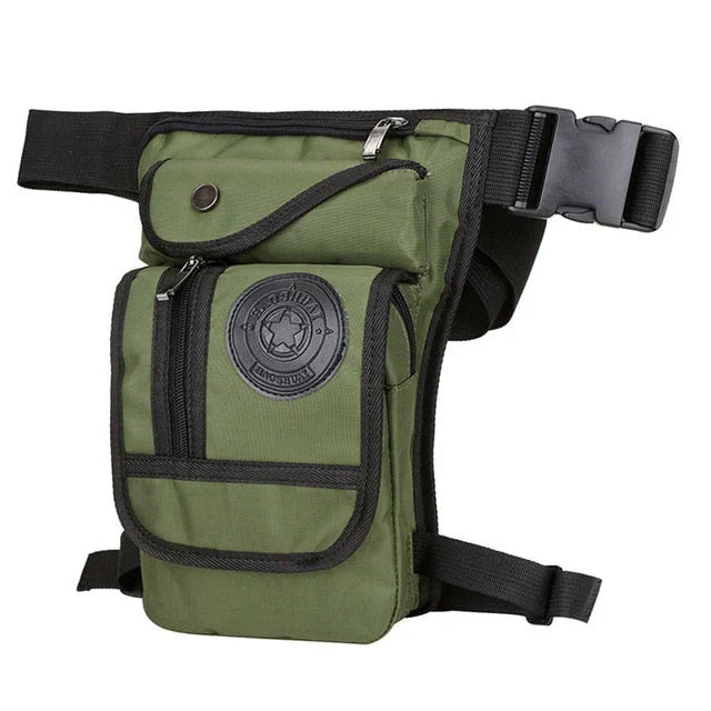 Unisex Beintasche für Reiter aus robustem Canvas, ideal für Reitzubehör und Outdoor-Aktivitäten.