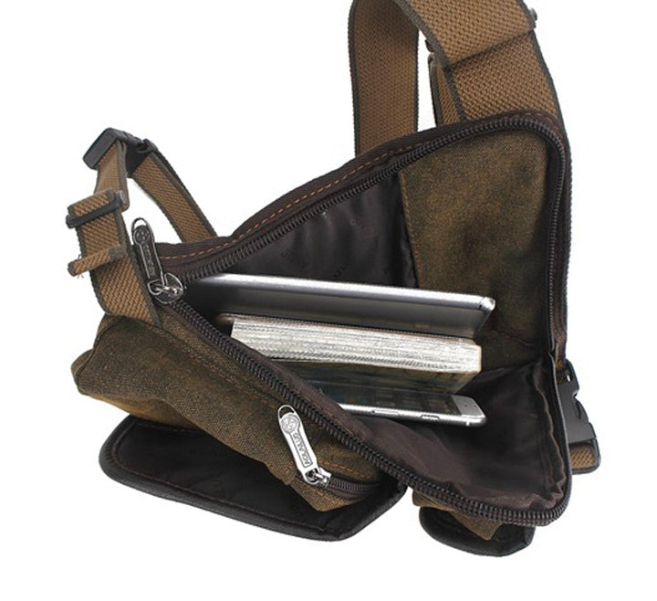 Bequeme & sichere Unisex-Beintasche für Wertsachen beim Sport, Reisen oder Pendeln.