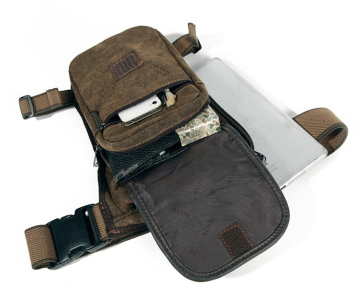 Geräumige Unisex Gürteltasche/Beintasche, perfekt für Outdoor, Sport & Alltag.