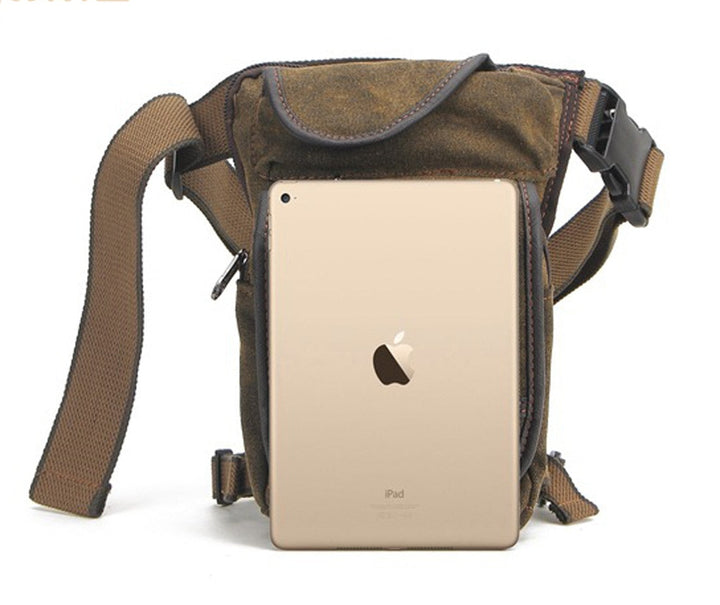 Unisex Beintasche mit Fächern für Handy & Schlüssel, praktisch für alle Abenteuer.