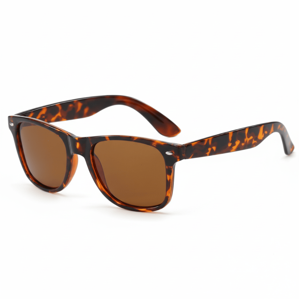 Elegante Unisex Blaulichtfilter Brille mit robustem Plastikrahmen, bietet Augenschutz & Bildschirmschutz.