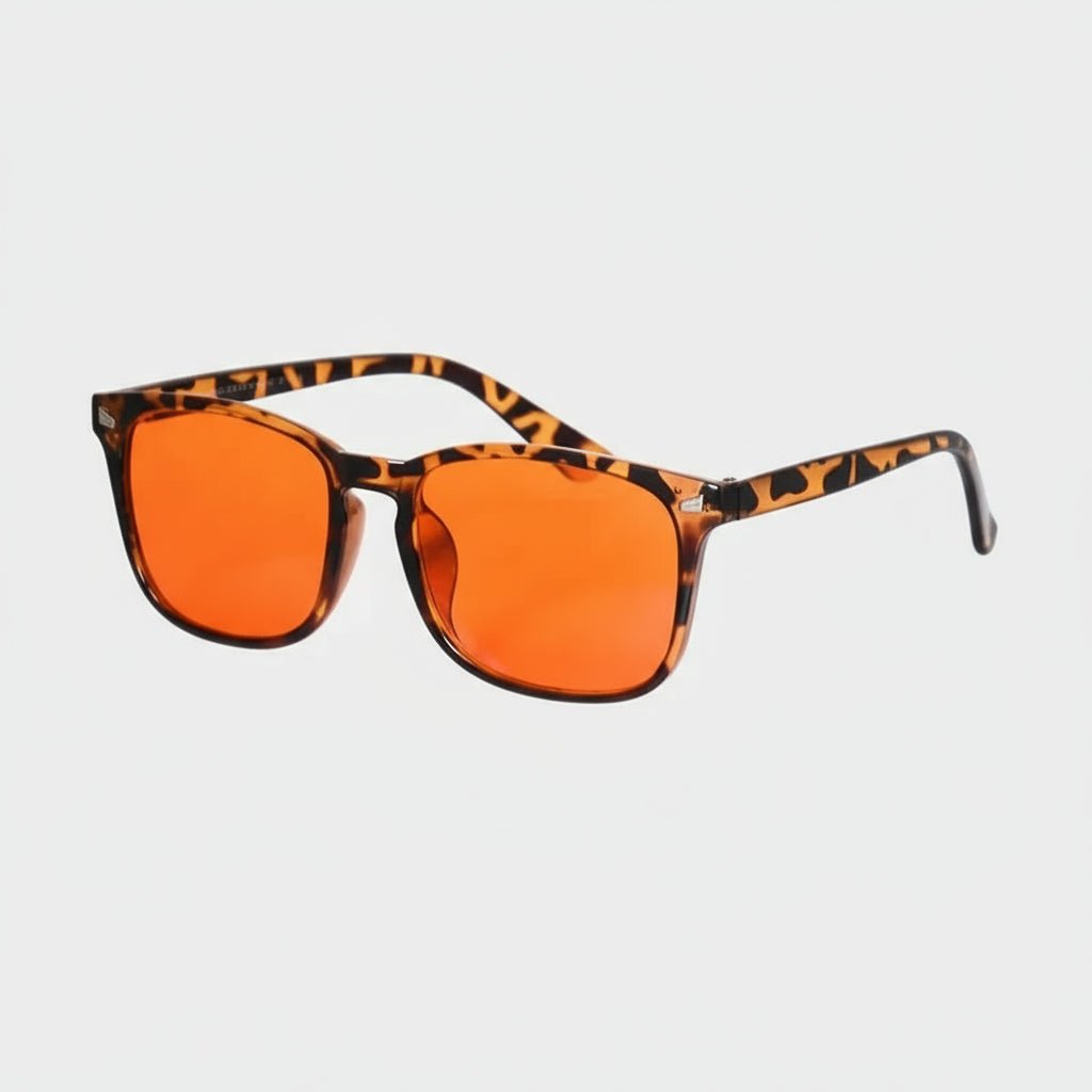 Gelbe Blaulichtfilter-Brille Unisex; reduziert Blendung & Augenbelastung bei Nutzung digitaler Geräte.