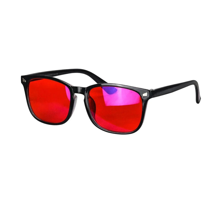Abendliche Unisex Blaulichtfilter-Brille; bereitet Augen auf Schlaf vor, filtert Blaulicht effektiv.