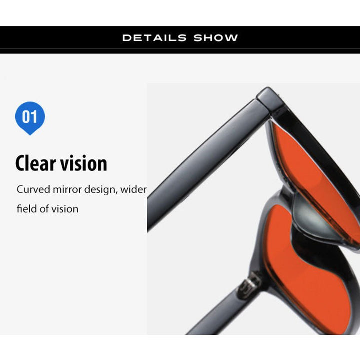 Moderne Unisex Blaulichtfilter-Brille Rot für effektiven Schutz der Augen & Gaming-Komfort.